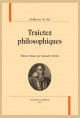 TRAICTEZ PHILOSOPHIQUES