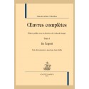OEUVRES COMPLÈTES. TOME 1. DE L'ESPRIT