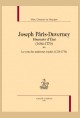 JOSEPH PÂRIS-DUVERNEY. FINANCIER D’ÉTAT (1684-1770). TOME II