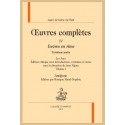 OEUVRES COMPLÈTES IV. EUVRES EN RIMES. TROISIÈME PARTIE. LES JEUX. VOLUME 2 : ANTIGONE