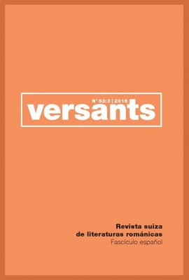 VERSANTS 63 FASCICULE ESPGANOL. TEORIA/S