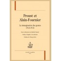 PROUST ET ALAIN-FOURNIER