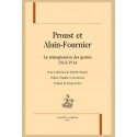 PROUST ET ALAIN-FOURNIER