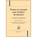 TERMES ET CONCEPTS POUR L'ANALYSE DU DISCOURS