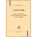 L'OEIL DE SADE. LECTURE DES TABLEAUX DANS "LES CENT VINGT JOURNEES DE SODOME" ET LES TROIS "JUSTINE"