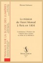 LA MISSION DE HENRI MONOD À PARIS EN 1804
