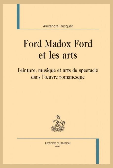 FORD MADOX FORD ET LES ARTS