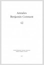 ANNALES BENJAMIN CONSTANT 42. L'ACTUALITÉ DE BENJAMIN CONSTANT