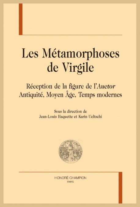 LES MÉTAMORPHOSES DE VIRGILE