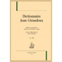 DICTIONNAIRE JEAN GIRAUDOUX