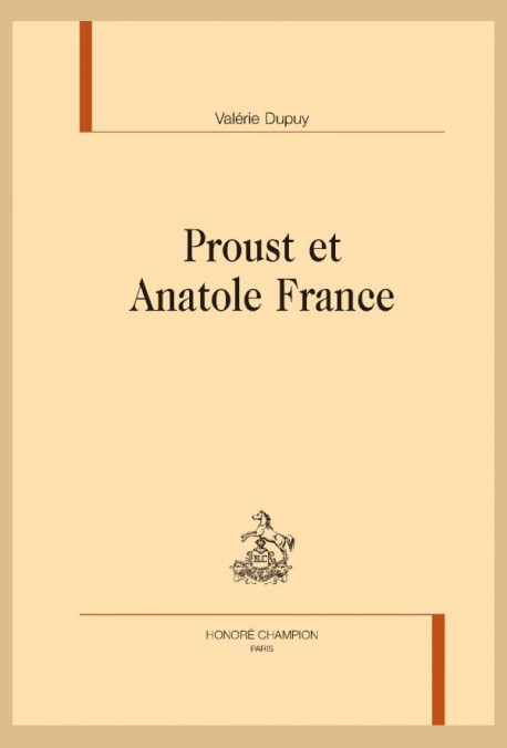 PROUST ET ANATOLE FRANCE