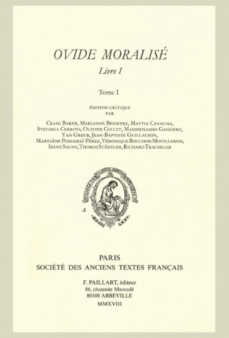 L'OVIDE MORALISÉ, LIVRE I.