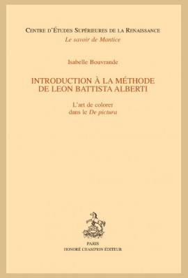 INTRODUCTION A LA MÉTHODE DE LEON BATTISTA ALBERTI