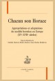 CHACUN SON HORACE