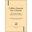 L'AFFAIRE GIANNONE FACE À L' EUROPE