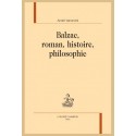 BALZAC, ROMAN, HISTOIRE, PHILOSOPHIE