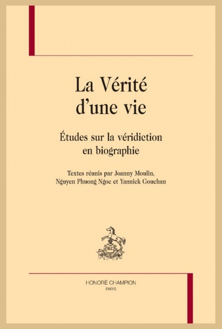 LA VÉRITÉ D'UNE VIE