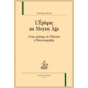 L'ÉPIQUE AU MOYEN ÂGE