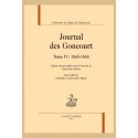 JOURNAL DES GONCOURT TOME IV : 1865-1868