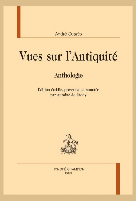 VUES SUR L'ANTIQUITÉ