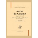 JOURNAL DES GONCOURT. TOME I : 1851-1857