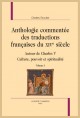 ANTHOLOGIE COMMENTÉE DES TRADUCTIONS FRANÇAISES DU XIVE SIÈCLE
