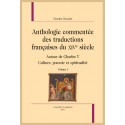 ANTHOLOGIE COMMENTÉE DES TRADUCTIONS FRANÇAISES DU XIVE SIÈCLE