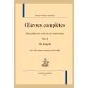 OEUVRES COMPLÈTES. TOME 1. DE L'ESPRIT