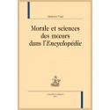 MORALE ET SCIENCES DES MOEURS DANS L'"ENCYCLOPÉDIE"