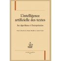 L'INTELLIGENCE ARTICIFIELLE DES TEXTES