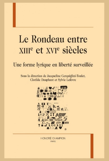 LE RONDEAU ENTRE XIIIE ET XVIE SIECLES