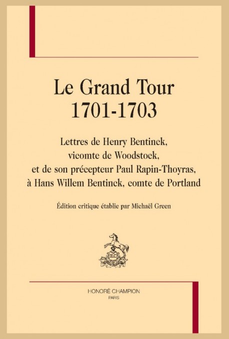 LE GRAND TOUR. 1701-1703