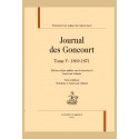 JOURNAL DES GONCOURT. TOME V : 1869-1871