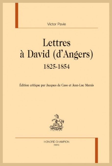 LETTRES À DAVID (D'ANGERS)