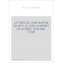 LETTRES DE LORD AUSTIN DE N***, À LORD HUMFREY DE DORSET, SON AMI. (1769)