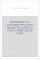 MONUMENT DU COSTUME PHYSIQUE ET MORAL DE LA FIN DU DIX-HUITIÈME SIÈCLE (1789)