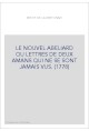 LE NOUVEL ABELIARD OU LETTRES DE DEUX AMANS QUI NE SE SONT JAMAIS VUS. (1778)