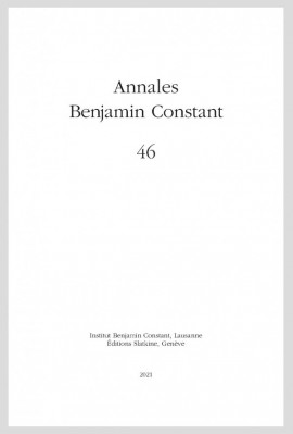ANNALES BENJAMIN CONSTANT 46