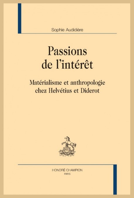 PASSIONS DE L'INTÉRÊT