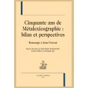 CINQUANTE ANS DE MÉTALEXICOGRAPHIE : BILAN ET PERSPECTIVES