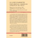 LE LIVRE D'AMORETES. ÉCRIT SPIRITUEL À INSERTIONS LYRIQUES DU XIIIE SIÈCLE