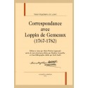 CORRESPONDANCE AVEC LOPPIN DE GEMEAUX (1767-1782)
