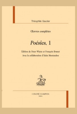 OEUVRES COMPLÈTES. SECTION II. POÉSIES,1