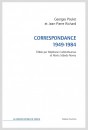 CORRESPONDANCE 1949-1984