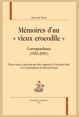 MÉMOIRES D'UN "VIEUX CROCODILE"