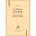 LE THYRSE DE LA PROSE