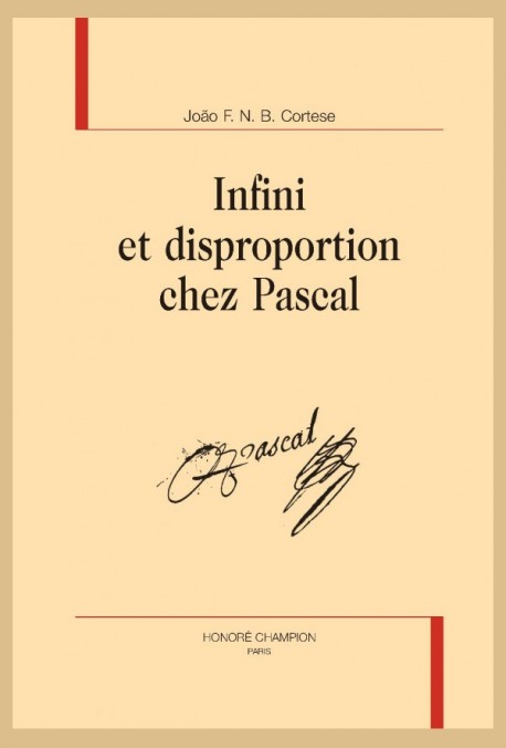 INFINI ET DISPROPORTION CHEZ PASCAL