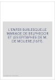 L'ENFER BURLESQUE.LE MARIAGE DE BELPHEGOR ET LES EPITAPHES DE M. DE MOLIERE.(1677).