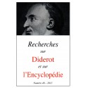 RECHERCHES SUR DIDEROT ET SUR L'ENCYCLOPÉDIE 48 - 2013