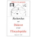 RECHERCHES SUR DIDEROT ET SUR L'ENCYCLOPÉDIE 47 - 2012